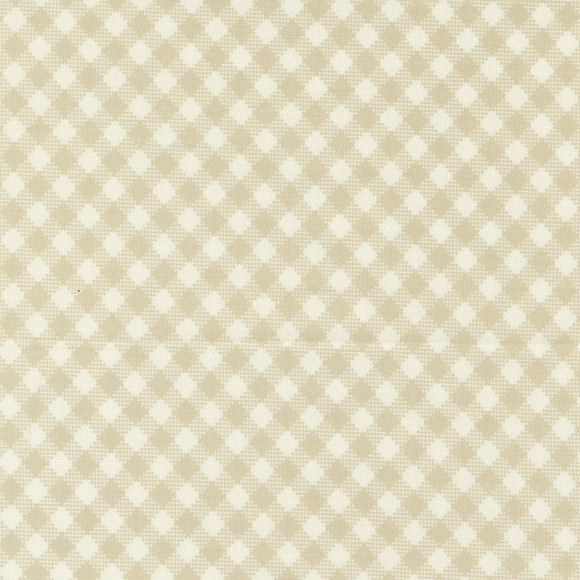 Farmstead Bias Gingham Linen 20907 12 by  Stacy Iest Hsu- Moda-1/2 Yard