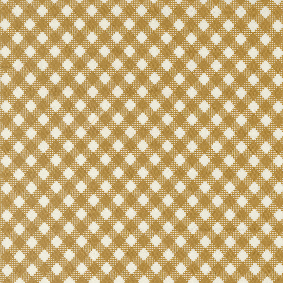 Farmstead Bias Gingham Haystack 20907 24 by  Stacy Iest Hsu- Moda-1/2 Yard