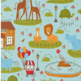 Animal Park Fun Scenic Water 20960 14 by Stacy Iest Hsu- Moda- 1/2 Yard