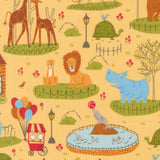 Animal Park Fun Scenic Banana 20960 19 by Stacy Iest Hsu- Moda- 1/2 Yard