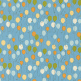 Animal Park Fun A Float Bluebird 20961 12 by Stacy Iest Hsu- Moda- 1/2 Yard