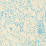 Animal Park Fun One Big Happy Family Dove 20962 11 by Stacy Iest Hsu- Moda- 1/2 Yard
