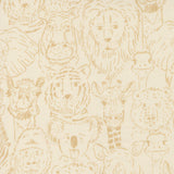 Animal Park Fun One Big Happy Family Natural 20962 21 by Stacy Iest Hsu- Moda- 1/2 Yard