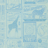 Animal Park Fun News Paper Animals Water 20965 14 by Stacy Iest Hsu- Moda- 1/2 Yard