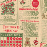 Holiday Cheer North Pole News Natural 20970 11 by Stacy Iest Hsu- Moda- 1/2 Yard