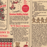 Holiday Cheer North Pole News Natural Midnight 20970 21 by Stacy Iest Hsu- Moda- 1/2 Yard