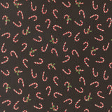 Holiday Cheer Candy Cane Midnight 20975 20 by Stacy Iest Hsu- Moda- 1/2 Yard
