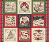 Holiday Cheer Panel Natural 20978 11 by Stacy Iest Hsu- Moda- 1 Yard
