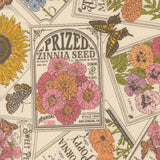 My Secret Garden Seeds of Love Cloud 20981 11 by Stacy Iest Hsu- Moda- 1/2 Yard