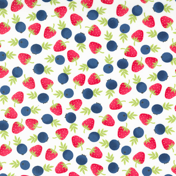 Berry Basket Berries Sugar 24151 11 by April Rosenthal-Moda-