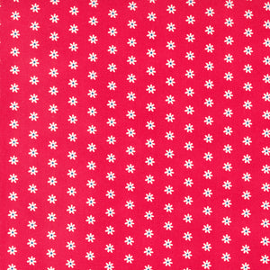 Berry Basket Daisy Dot Cranberry 24153 12  by April Rosenthal-Moda-