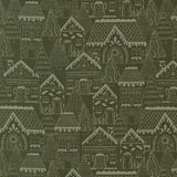 Gingerbread Lane Landscape Pine 26150 15 by Kiley's Quilt Room- Moda- 1/2 Yard