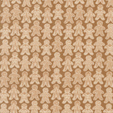 Gingerbread Lane- Gingerbread Dance Cocoa 26152 22 by Kiley's Quilt Room- Moda- 1/2 Yard
