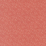 Gingerbread Lane- Flurry Dots Rosy 26158  by Kiley's Quilt Room- Moda- 1/2 Yard