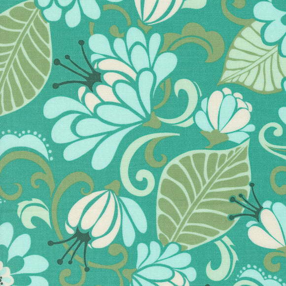 Tango Sarabande Sea 27330 23 by Kate Spain-Moda- 1/2 Yard