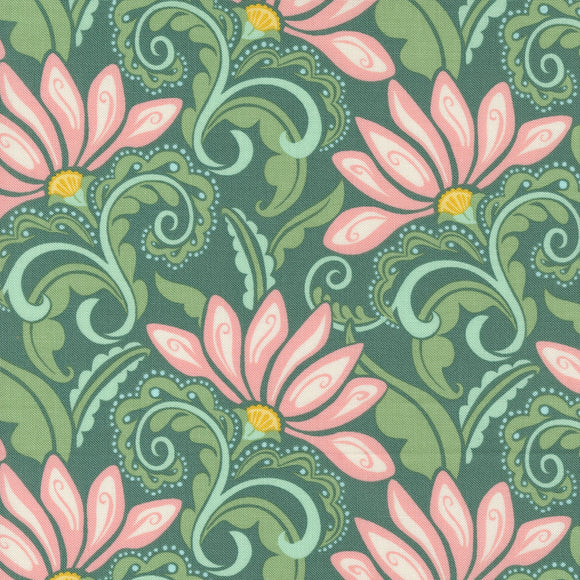 Tango Valencia Basil 27331 21 by Kate Spain-Moda- 1/2 Yard