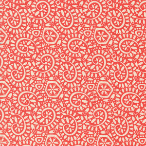 Tango Canto Tangerine 27337 12 by Kate Spain-Moda- 1/2 Yard