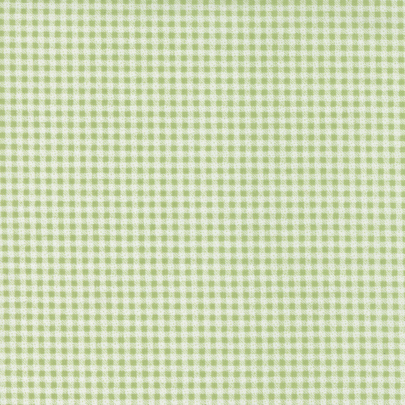 Peachy Keen Weathered Gingham Fern 29176 13 by Corey Yoder- Moda- 1 yard