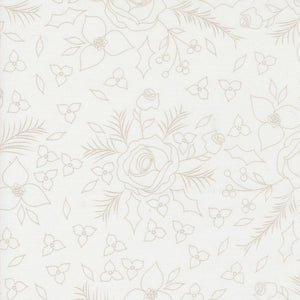 PREORDER Starberry Winter Sketch Off White 29181 11 by Corey Yoder- Moda- 1/2 yard