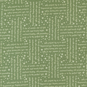 PREORDER Starberry Woven Song Green 29184 23 by Corey Yoder- Moda- 1/2 yard