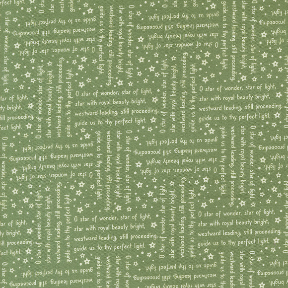 PREORDER Starberry Woven Song Green 29184 23 by Corey Yoder- Moda- 1/2 yard