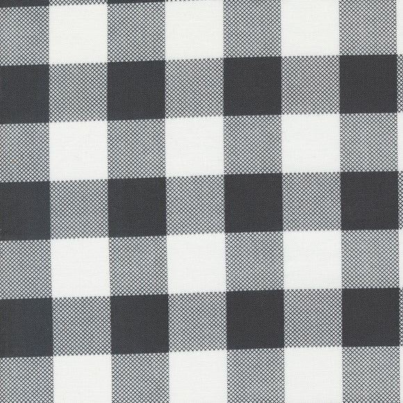 PREORDER Starberry Buffalo Check Charcoal 29185 14 by Corey Yoder- Moda- 1/2 yard
