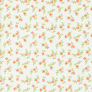 Cali & Co Vine and Bud Cloud Melon 29192 14 by Corey Yoder- Moda- 1/2 Yard