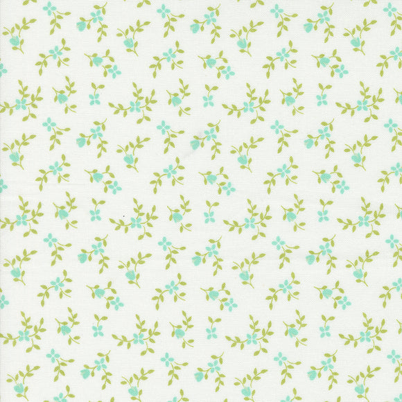 Cali & Co Vine and Bud Cloud Sea 29192 19 by Corey Yoder- Moda- 1/2 Yard