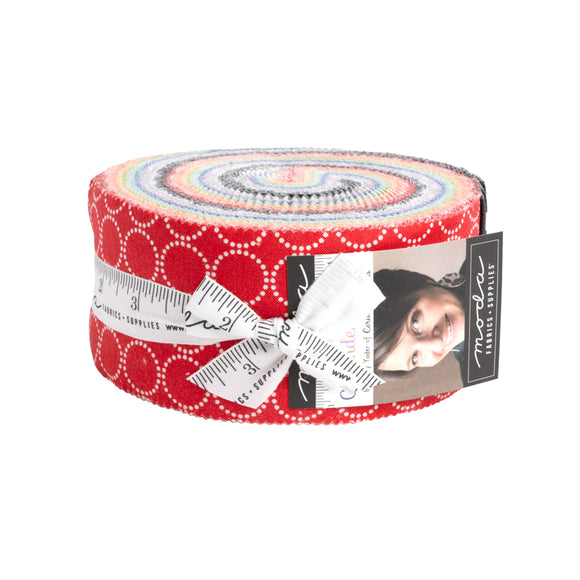 Coriander Colors Jelly Roll 29200JR by Corey Yoder- Moda-