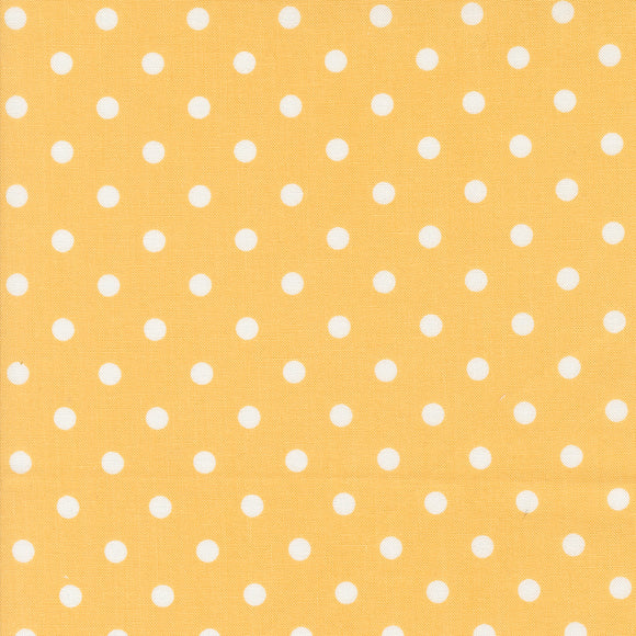 Coriander Colors Big Dots Yellow 29204 25 by Corey Yoder- Moda- 1/2 yard