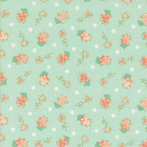 Abloom Birdhouses Robins Egg 29213 18 by Corey Yoder- Moda- 1/2 yard