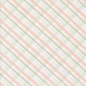 Abloom Stitched Plaid Cloud 29214 11 by Corey Yoder- Moda- 1/2 yard