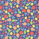 Fruit Salad- Fruit Cup- Cobolt 29242 24 by Corey Yoder- Moda- 1/2 Yard