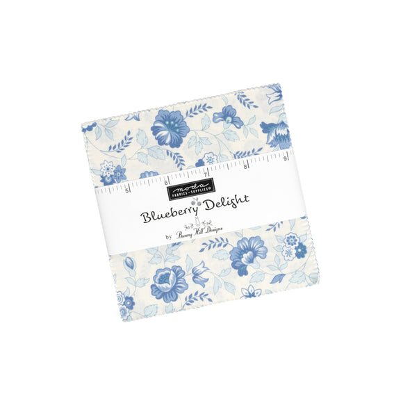 Blueberry Delight Charm Pack 3030PP by Bunny Hill Designs -