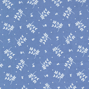 Blueberry Delight Fresh Berries Cornflower 3033 16 by Bunny Hill Designs - 1/2 yard