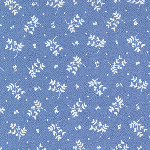 Blueberry Delight Fresh Berries Cornflower 3033 16 by Bunny Hill Designs - 1/2 yard