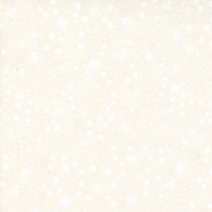 Fruit Loop Sparkles Jicama White 30736 11 by Basic Grey for Moda- 1/2 Yard