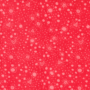 Fruit Loop Sparkles  Rhubarb 30736 13 by Basic Grey for Moda- 1/2 Yard