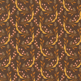 Acorn Hollow Harvest Wheat Nutmeg 30763 14 by Basic Grey for Moda- 1/2 Yard