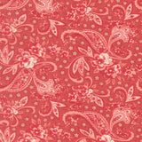 Petals And Polka Dots Pretty Paisley Tea Rose 3081 17 by Bunny Hill Designs- Moda- 1/2 Yard