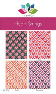 Heart Strings Quilt Kit - I Heart Ombre Metallic by V and Co.