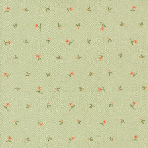 Flower Girl Picked Pear 31732 18 by Heather Briggs- Moda- 1/2 Yard