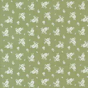 Flower Girl Blooms Circa Celadon 31734 19 by Heather Briggs- Moda- 1/2 Yard