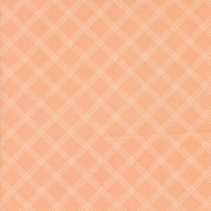 Flower Girl Woven Peachy 31737 17 by Heather Briggs- Moda- 1/2 Yard