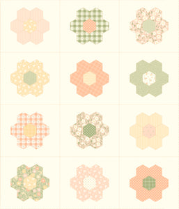 Flower Girl Panel Multi 31738 11 by Heather Briggs- Moda- 1 Yard