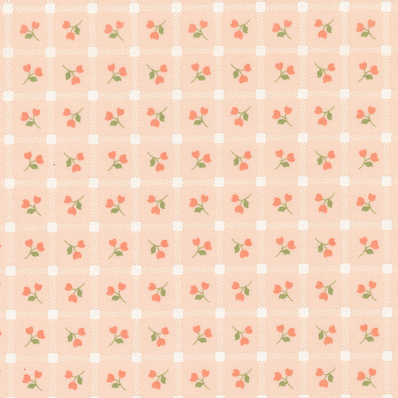 Dainty Meadow Picnic Petals Blush 31742 16 by Heather Briggs- Moda -1/2 Yard