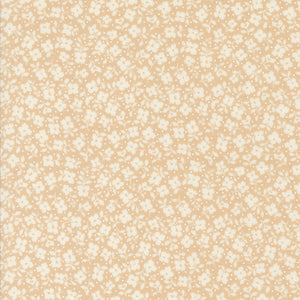 Dainty Meadow Tossed Petals Wheat 31745 12 by Heather Briggs- Moda -1/2 Yard