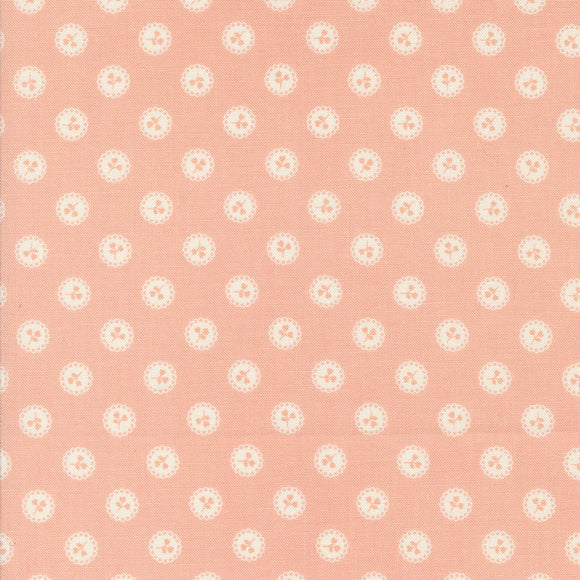 Dainty Meadow Dainty Dot Rose 31746 18 by Heather Briggs- Moda -1/2 Yard