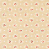 Sunbonnet Flower Dots Almond 31762 12  from Heather Briggs- Moda - 1/2 Yard