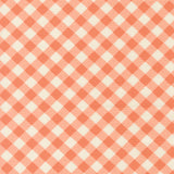 Pastel Prairie Gingham Coral 31786 33 by Heather Briggs- Moda-1/2 Yard
